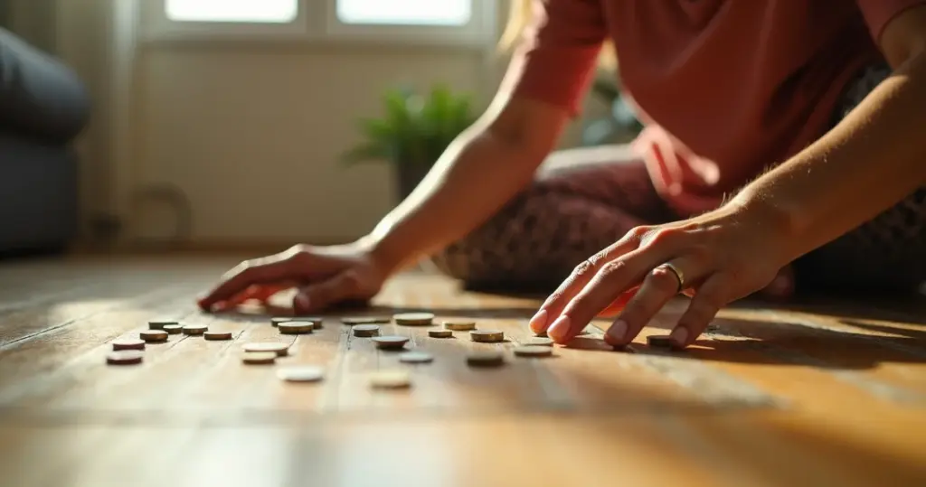 Como fazer chão de moedas: o projeto que transforma sua casa em conversa