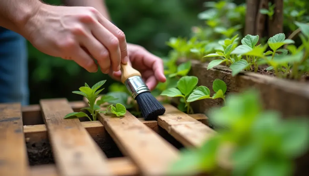 Como fazer jardim vertical com pallets sem errar na madeira