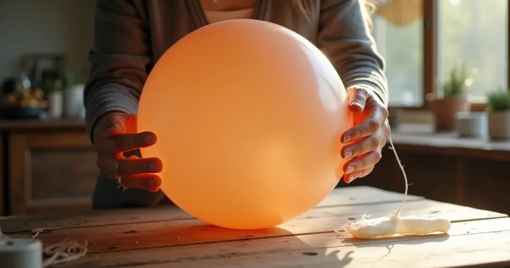 Como fazer luminária de barbante passo a passo por menos de R$ 50