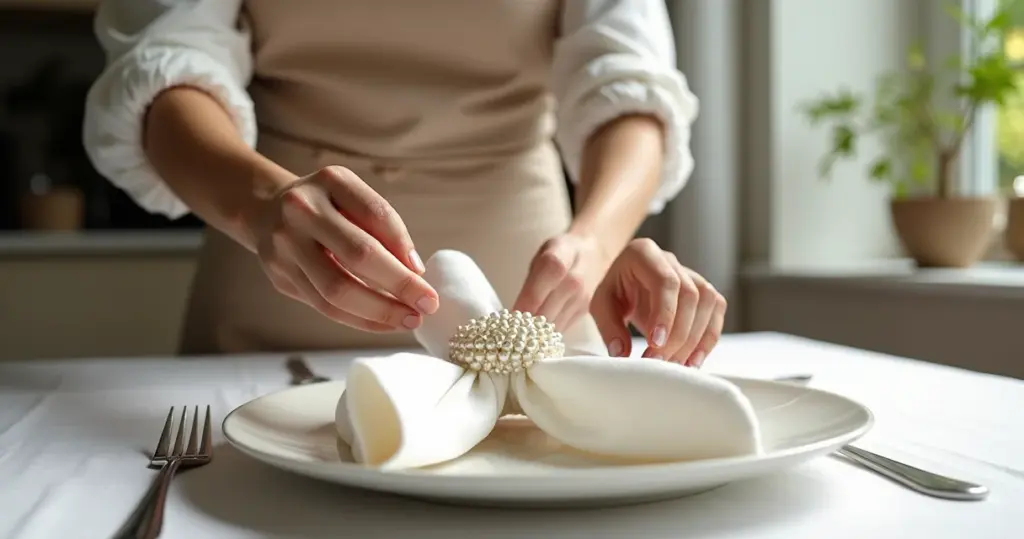 Como fazer porta guardanapo de perola: transforme sua mesa em 15 minutos