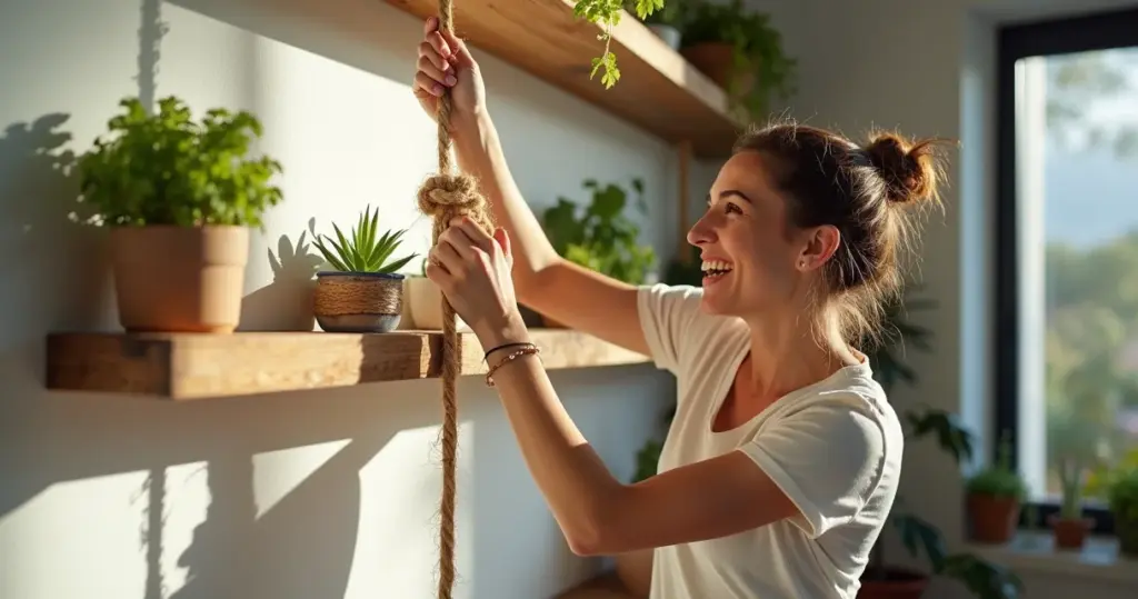 Como Fazer Prateleira de Corda e Madeira: Guia Passo a Passo