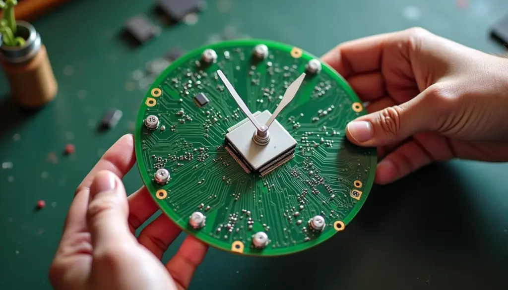Como fazer relógio de placa mãe em 3 horas sem eletrônica