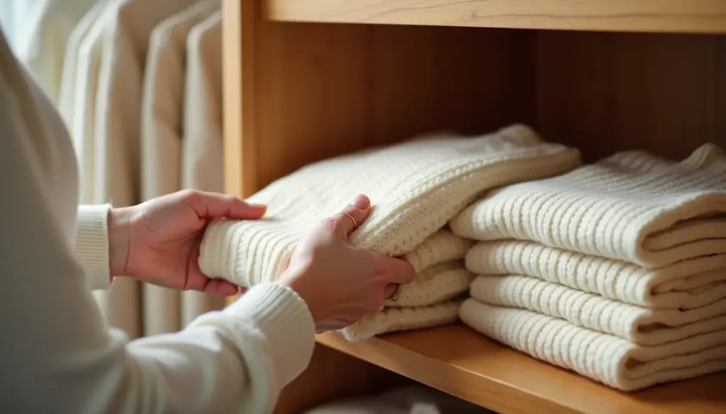 Como guardar roupas de tricot (não pendurar) e evitar deformação para sempre