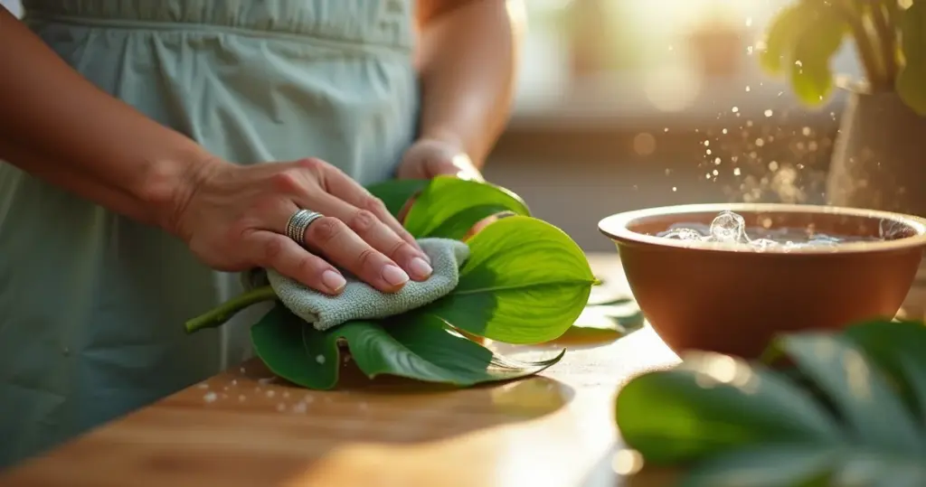 Como limpar folhas de plantas artificiais e deixá-las irreconhecíveis