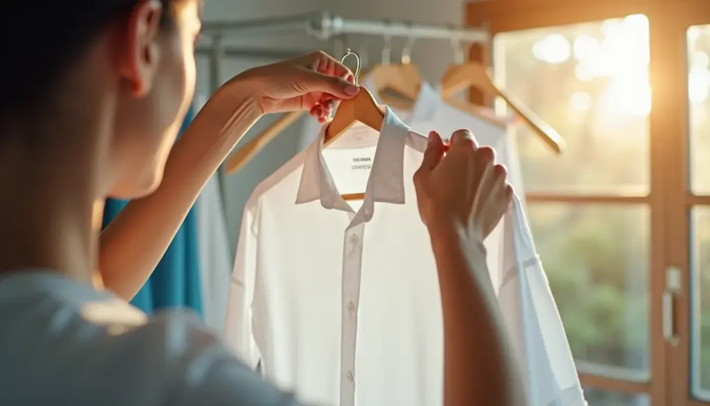 Como organizar a área de serviço com cabideiros e nunca mais passar roupa Como organizar a área de serviço com cabideiros e nunca mais passar roupa