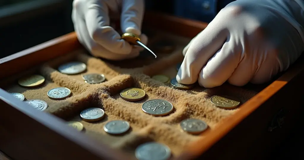 Como Organizar a Gaveta de Moedas Antigas sem Destruir o Valor