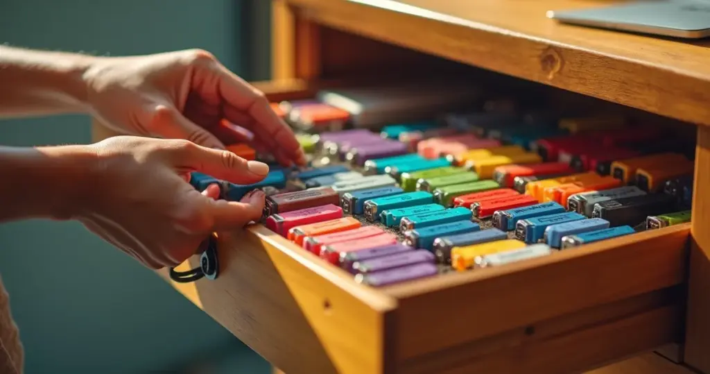 Como organizar a gaveta de pen drives e nunca mais perder um arquivo