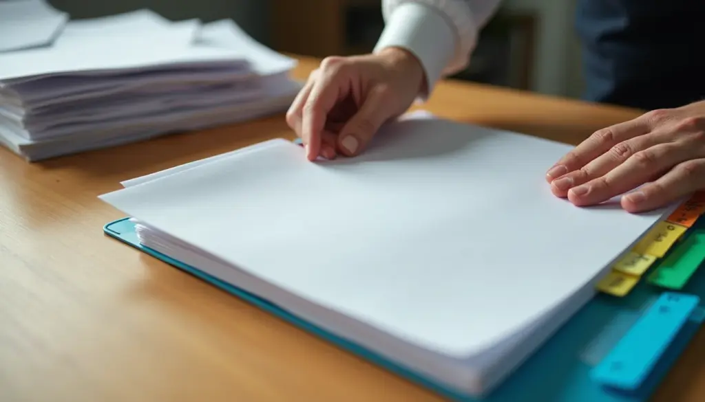 Como organizar documentos pessoais em 7 passos simples e sem gastar nada
