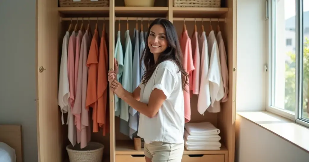 Como organizar o armário de roupas de banho de solteiro em 30 minutos