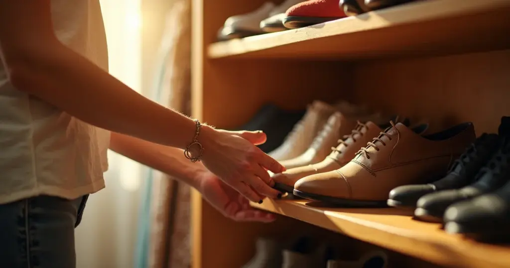 Como organizar o armário de sapatos com prateleiras e caber 40% a mais Como organizar o armário de sapatos com prateleiras e caber 40% a mais