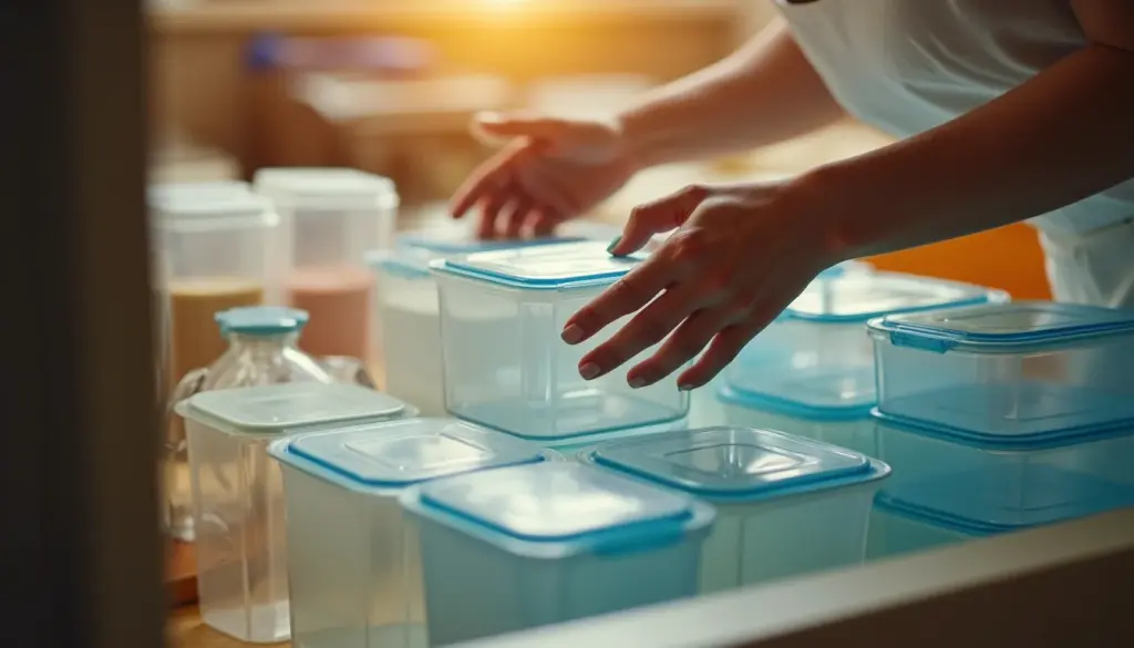 Como organizar potes plásticos na cozinha e nunca mais perder as tampas