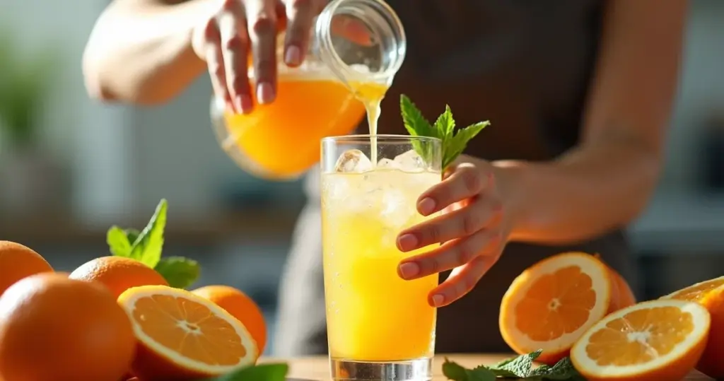 Como substituir refrigerante por sucos sem perder o gás que vicia