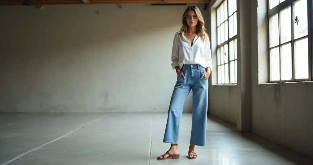 Como usar calça pantacourt para alongar a silhueta em 6 passos