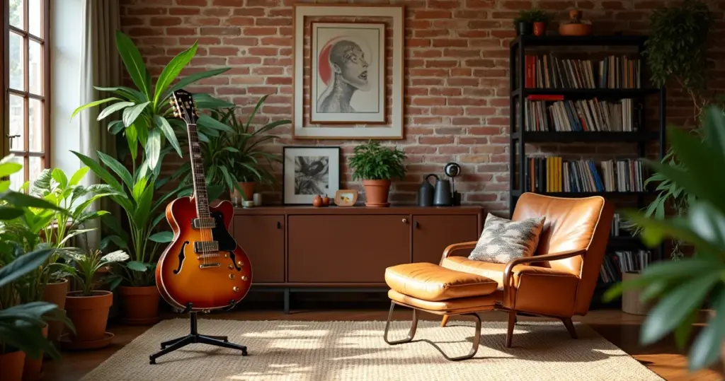 27 Ideias de Decoração Rock n Roll Que Não Parecem Loja de Souvenirs