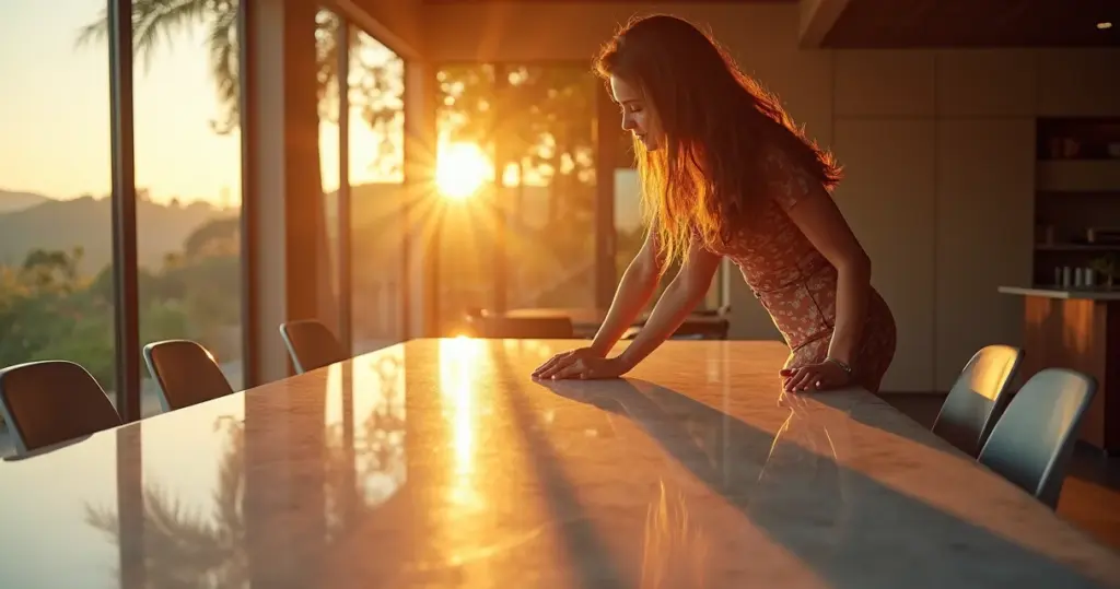 Dicas para escolher a melhor mesa de jantar de quartzo sem cair em furada