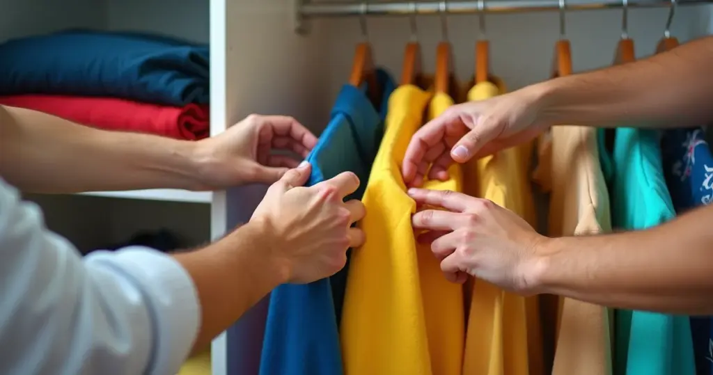 Dicas para organizar guarda roupa de casal: o método que funciona