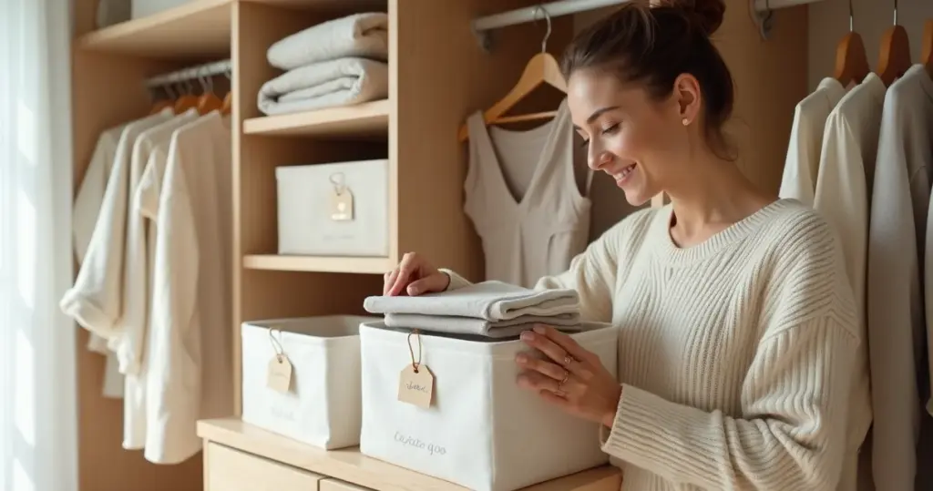 17 Ideias de Etiquetas para Organizar o Closet e Acabar com a Bagunça