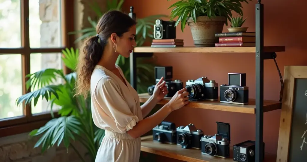 7 Ideias de Decoração com Câmeras Antigas que Dão Alma à Sua Casa