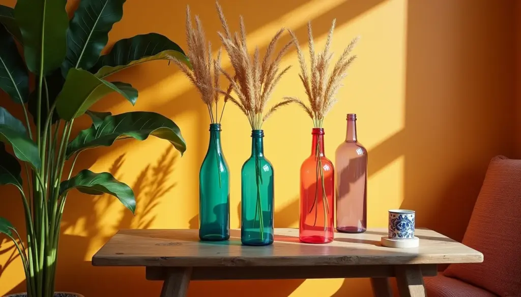 37 Ideias de Decoração com Garrafas de Vidro Que Vão Transformar Sua Casa
