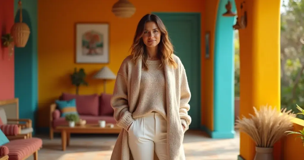 27 Ideias de Looks com Calça Branca no Inverno que Vão Iluminar Seu Visual