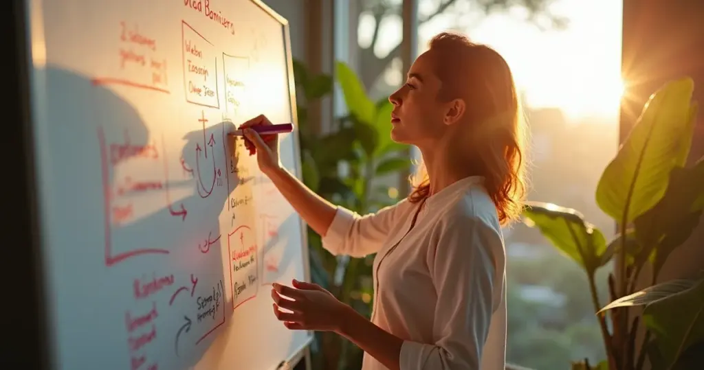 O truque que transforma seu quadro branco para anotações em máquina de produtividade O truque que transforma seu quadro branco para anotações em máquina de produtividade