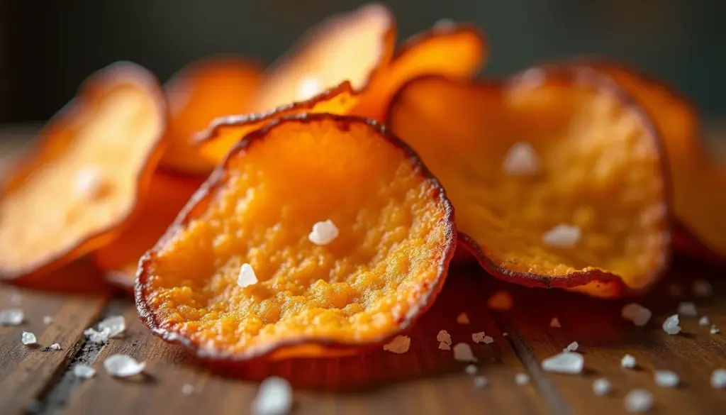 Receita de chips de batata doce no forno: crocantes em 30 minutos