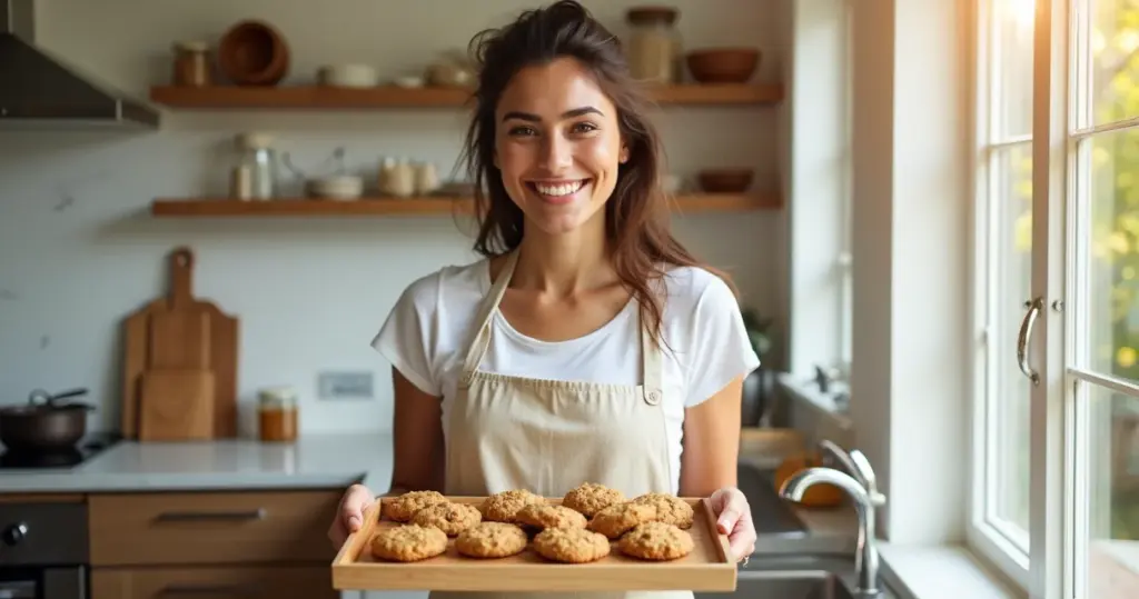 Cookie de Aveia e Mel Crocante por Dias: Receita Fácil em 20 Min
