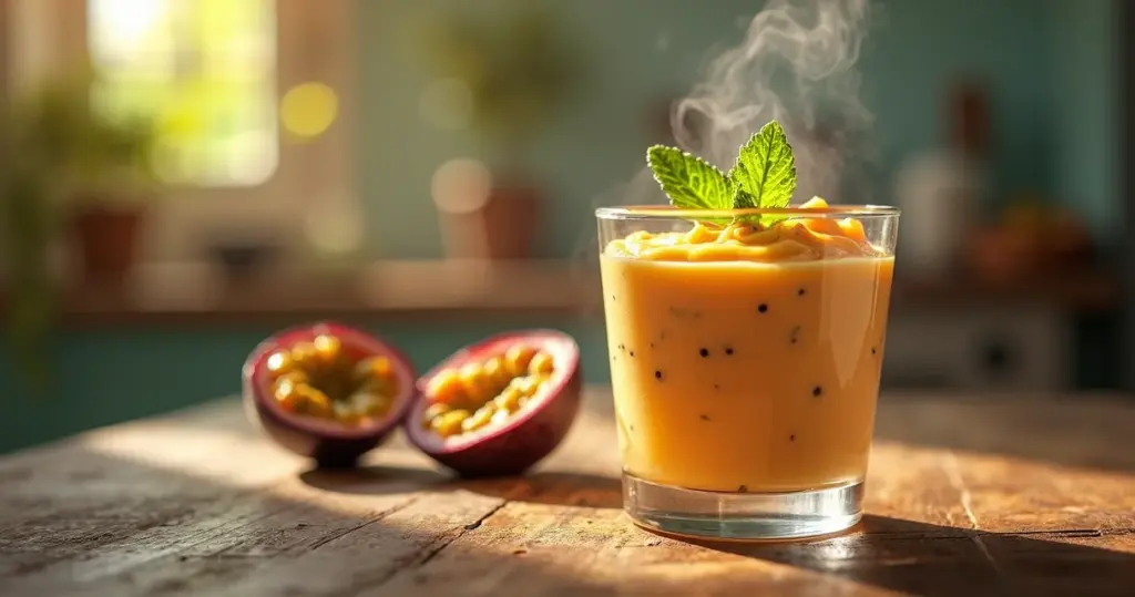 Receita de mousse de maracujá simples que fica cremosa de verdade