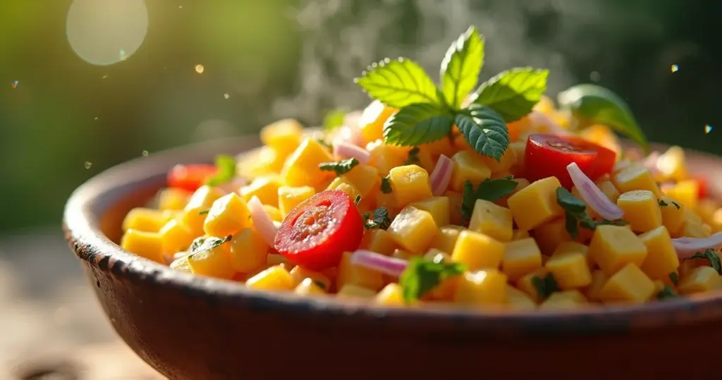 Receita de salada de milho que salva seu almoço em 20 minutos