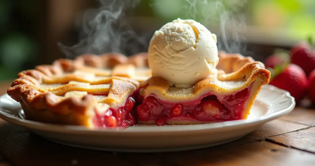 Receita de torta de ruibarbo que impressiona com massa crocante e sabor único Receita de torta de ruibarbo que impressiona com massa crocante e sabor único