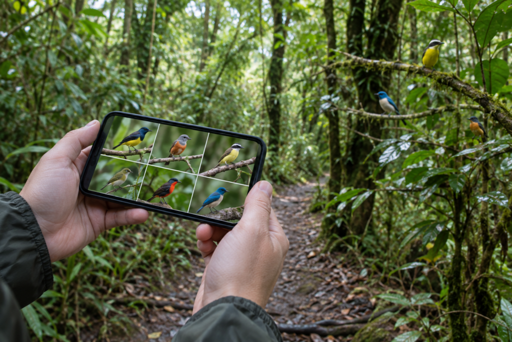 Aplicativo reúne 936 espécies de aves do Sudeste para observação em campo Aplicativo reúne 936 espécies de aves do Sudeste para observação em campo
